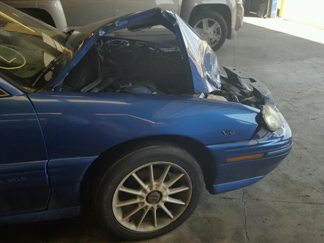 1G2NE52M9TC714544 - 1996 PONTIAC GRAND AM S ლურჯი ფოტო 9