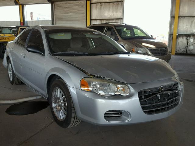 1C3EL46J15N687119 - 2005 CHRYSLER SEBRING SILVER photo 1