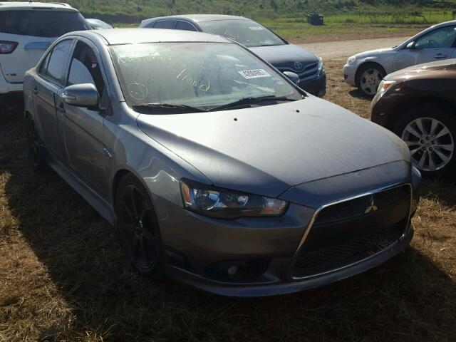 JA32U8FWXFU002815 - 2015 MITSUBISHI LANCER GT GRAY photo 1