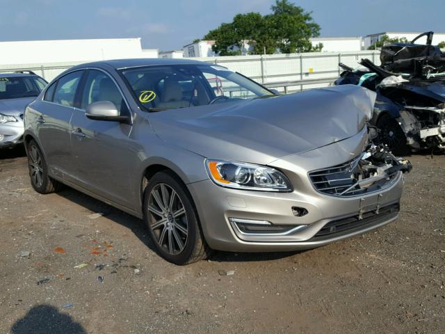 LYV612TM9GB086150 - 2016 VOLVO S60 PLATIN SILVER photo 1