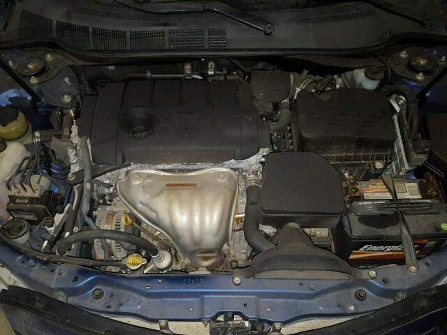 4T1BF3EK6BU594913 - 2011 TOYOTA CAMRY BASE BLUE photo 7