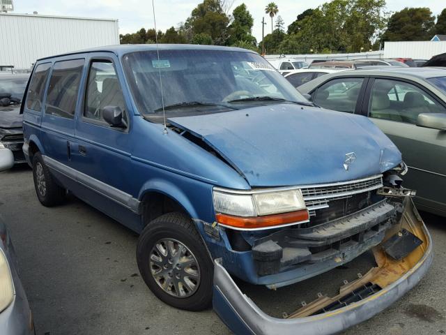 2P4GH45R4RR549544 - 1994 PLYMOUTH VOYAGER SE BLUE photo 1