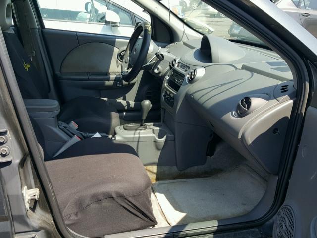 1G8AJ52F64Z152747 - 2004 SATURN ION LEVEL GRAY photo 5