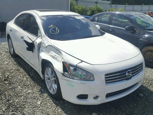 1N4AA5AP0AC870749 - 2010 NISSAN MAXIMA S WHITE photo 1