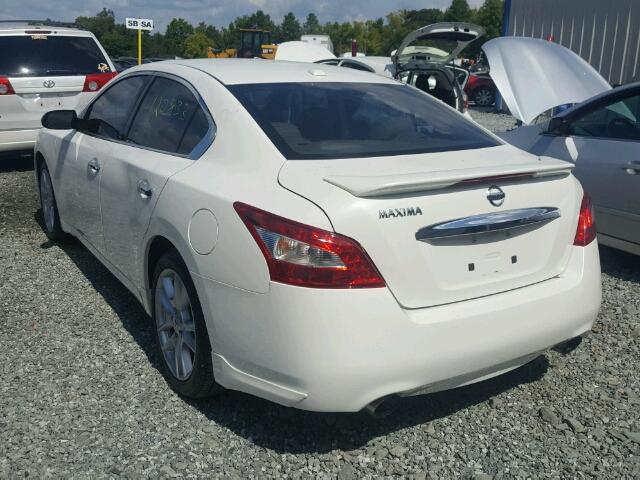 1N4AA5AP0AC870749 - 2010 NISSAN MAXIMA S WHITE photo 3