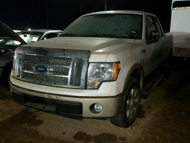 1FTFX1CV0AKA96768 - 2010 FORD F150 SUPER WHITE photo 2