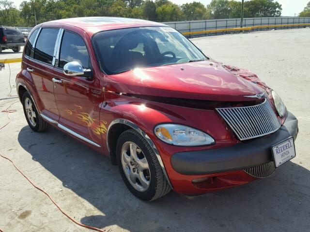 3C8FY4BB11T590673 - 2001 CHRYSLER PT CRUISER RED photo 1