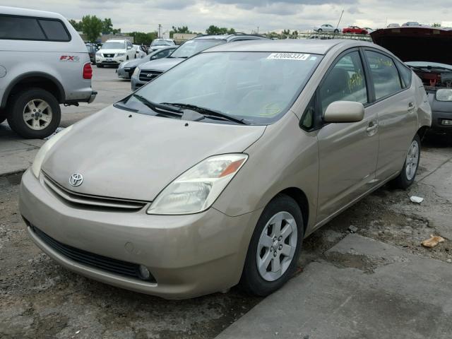 JTDKB20U153039493 - 2005 TOYOTA PRIUS GOLD photo 2