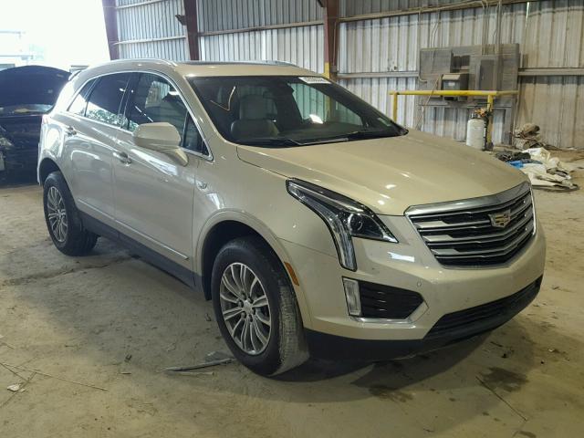 1GYKNBRS2HZ106798 - 2017 CADILLAC XT5 LUXURY GOLD photo 1