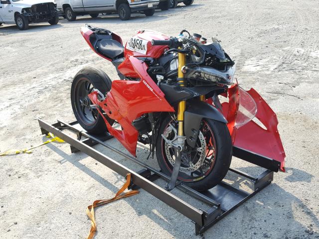 ZDM14BYWXGB003911 - 2016 DUCATI SUPERBIKE RED photo 1