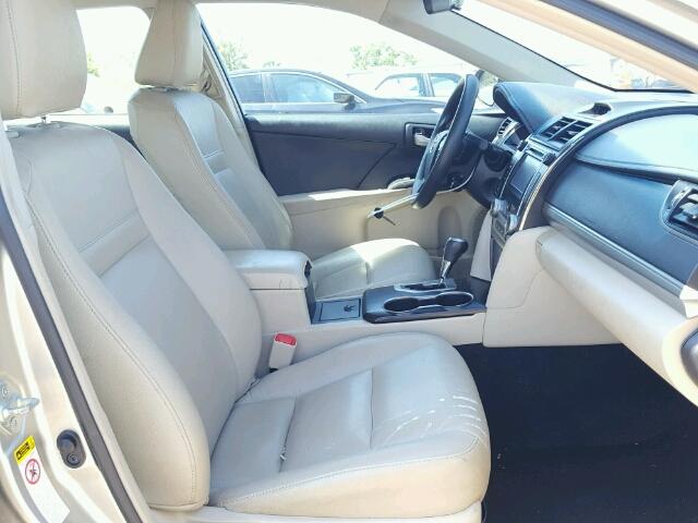 4T1BF1FK6DU293595 - 2013 TOYOTA CAMRY L BEIGE photo 5