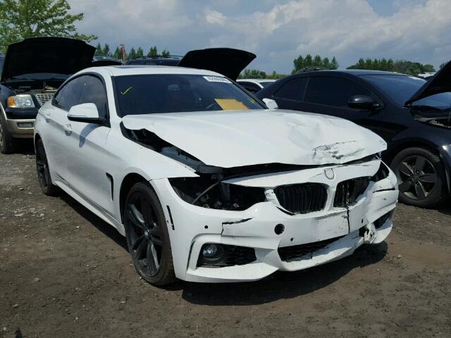 WBA4B3C53GG344036 - 2016 BMW 435 XI WHITE photo 1