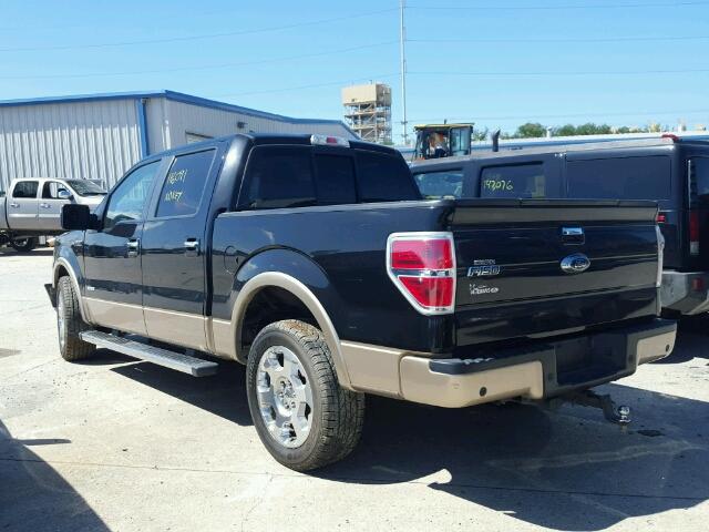 1FTFW1CT6BKE13407 - 2011 FORD F150 SUPER TWO TONE photo 3