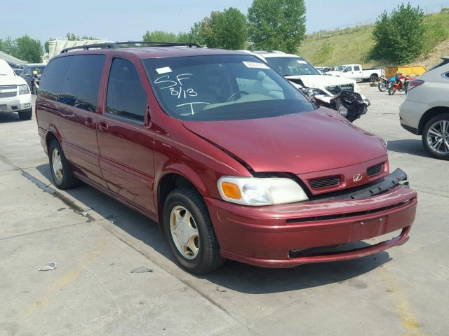 1GHDX13E6YD291919 - 2000 OLDSMOBILE SILHOUETTE MAROON photo 1