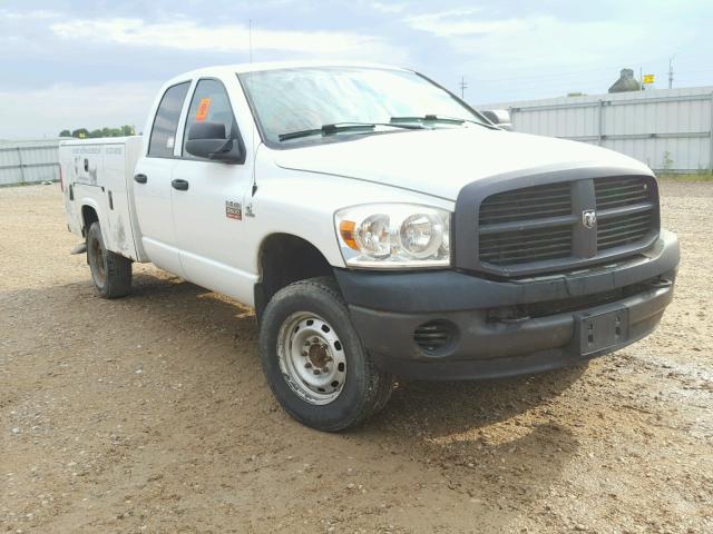 3D7KS28L69G535670 - 2009 DODGE RAM 2500 WHITE photo 1