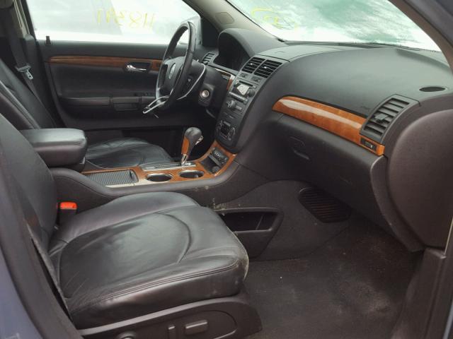 5GZEV33747J158264 - 2007 SATURN OUTLOOK SP ვერცხლისფერი ფოტო 5