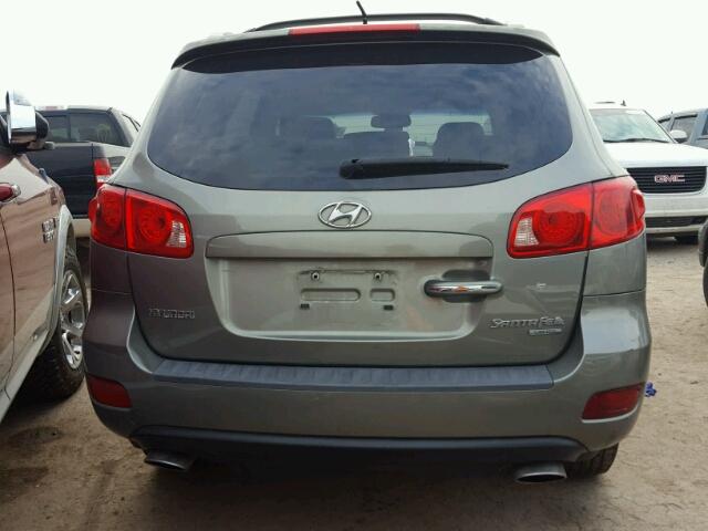 5NMSH13E27H039729 - 2007 HYUNDAI SANTA FE GREEN photo 10