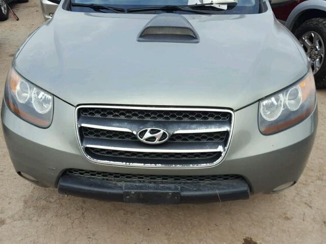 5NMSH13E27H039729 - 2007 HYUNDAI SANTA FE GREEN photo 7