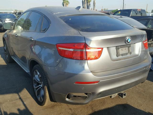 5UXFG8C57CL590212 - 2012 BMW X6 XDRIVE5 GRAY photo 3