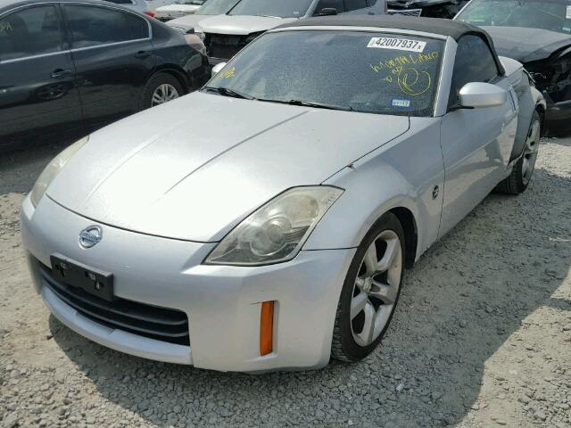 JN1AZ36A36M455182 - 2006 NISSAN 350Z ROADS SILVER photo 2