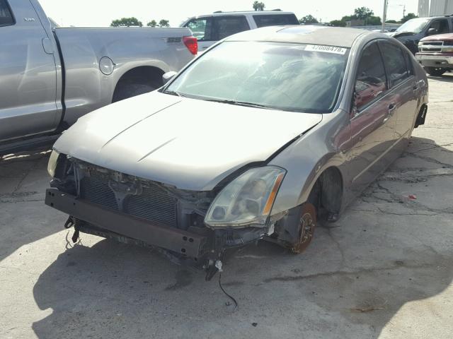 1N4BA41E64C805891 - 2004 NISSAN MAXIMA SE BEIGE photo 2