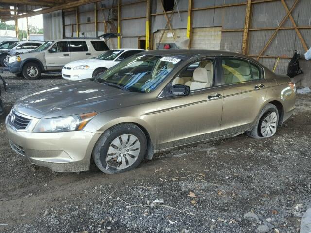 1HGCP26308A071972 - 2008 HONDA ACCORD TWO TONE photo 2