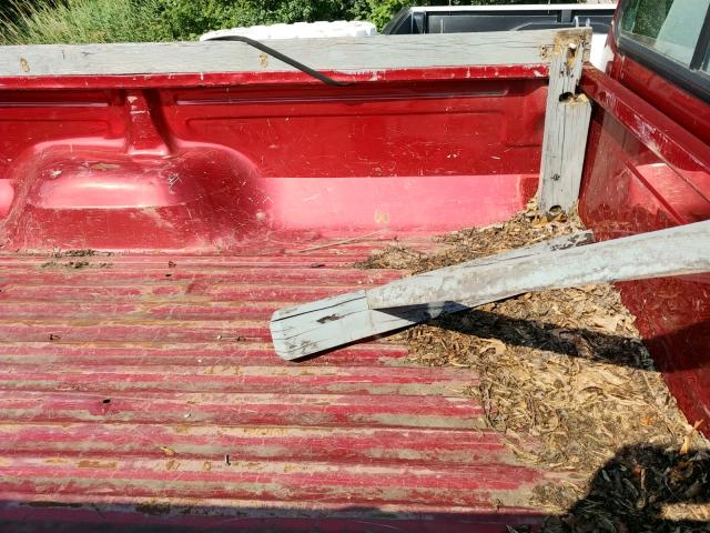 1FTHF26F8VEA86502 - 1997 FORD F250 RED photo 6