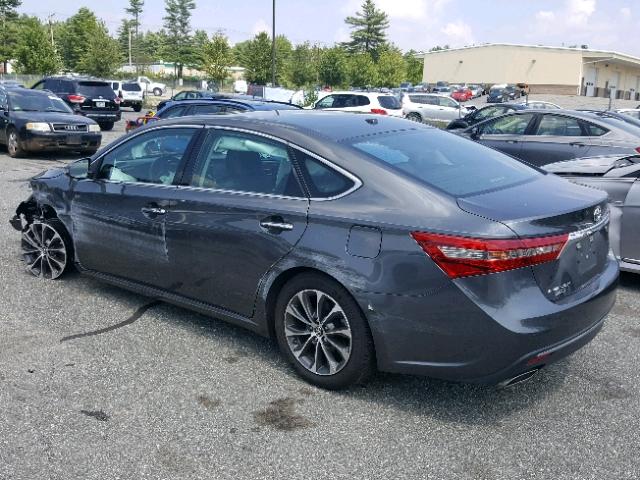 4T1BK1EB4HU255365 - 2017 TOYOTA AVALON XLE GRAY photo 3