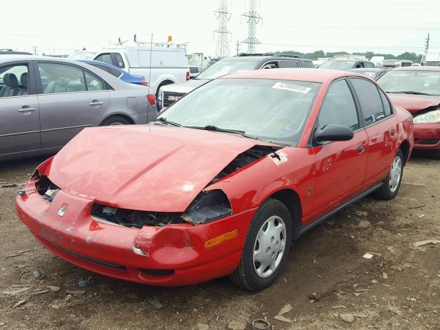 1G8ZH528X1Z279299 - 2001 SATURN SL1 RED photo 2