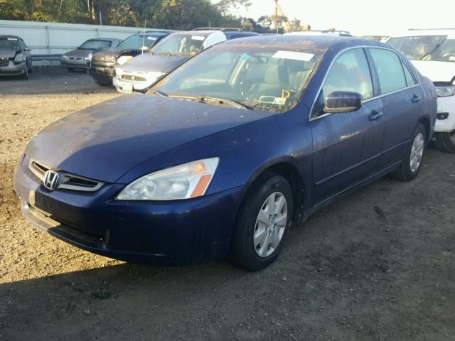 1HGCM56364A148106 - 2004 HONDA ACCORD LX BLUE photo 2