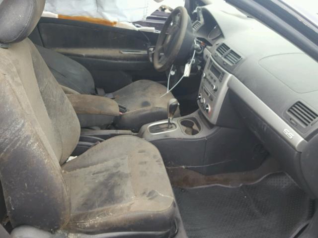 1G1AM18B067632039 - 2006 CHEVROLET COBALT SS GRAY photo 5