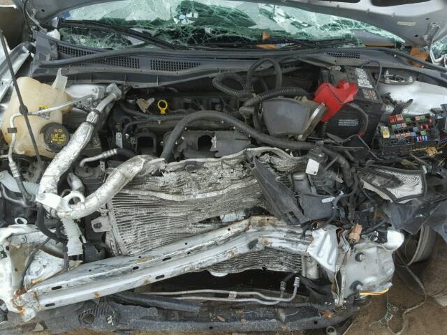 3FAHP0HA6CR351842 - 2012 FORD FUSION SE SILVER photo 7