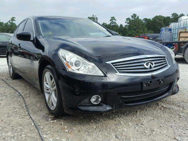 JN1CV6AP2CM936666 - 2012 INFINITI G37 BASE BLACK photo 1