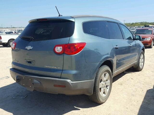 1GNER23DX9S174883 - 2009 CHEVROLET TRAVERSE GREEN photo 4