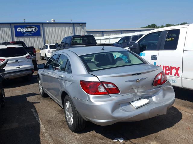 1C3LC46K07N553849 - 2007 CHRYSLER SEBRING SILVER photo 3