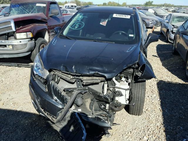 KL4CJBSB8DB102011 - 2013 BUICK ENCORE BLACK photo 9