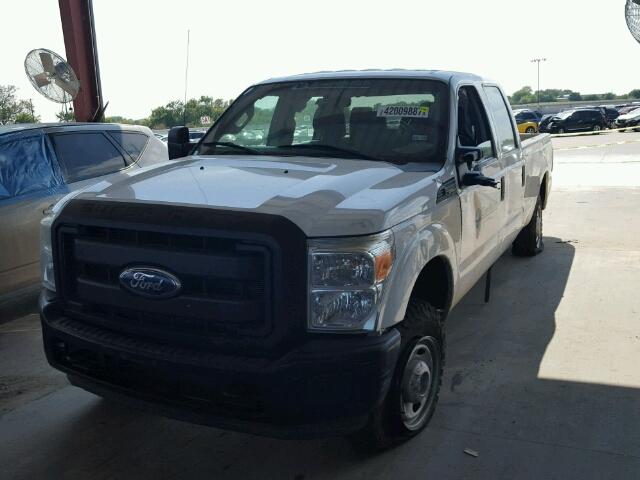 1FT7W2B66CEB24582 - 2012 FORD F250 SUPER WHITE photo 2