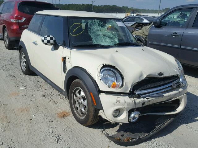 WMWSU3C52CT543386 - 2012 MINI COOPER WHITE photo 1