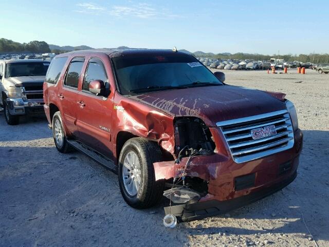 1GKFC13508R226730 - 2008 GMC YUKON MAROON photo 1