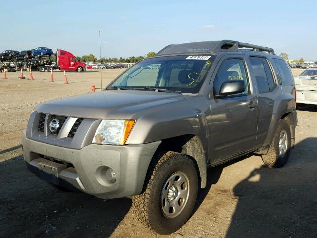 5N1AN08W97C544032 - 2007 NISSAN XTERRA GRAY photo 2