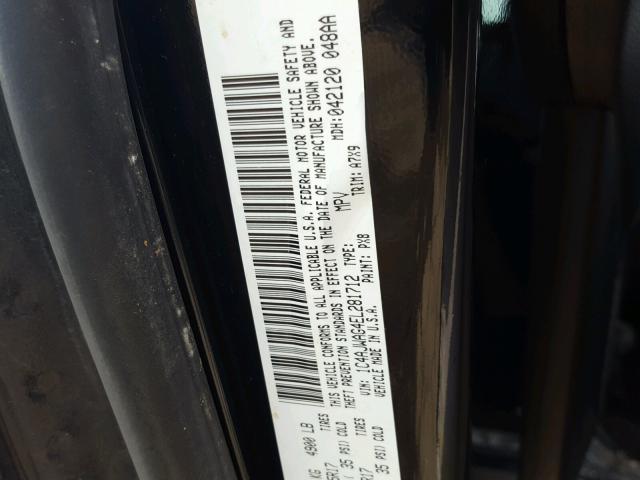 1C4AJWAG4EL281712 - 2014 JEEP WRANGLER S BLACK photo 10