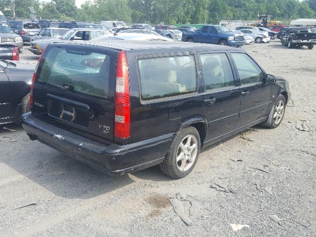 YV1LW56D5X2561161 - 1999 VOLVO V70 GLT BLACK photo 4