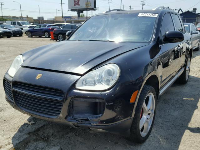 WP1AC29P95LA90096 - 2005 PORSCHE CAYENNE TU BLACK photo 2