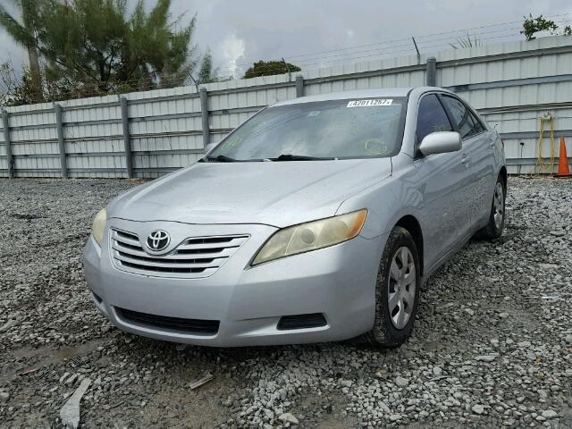 4T1BE46K77U017466 - 2007 TOYOTA CAMRY NEW SILVER photo 2