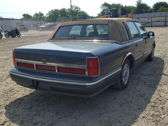 1LNLM81W3TY612553 - 1996 LINCOLN TOWN CAR E GREEN photo 4