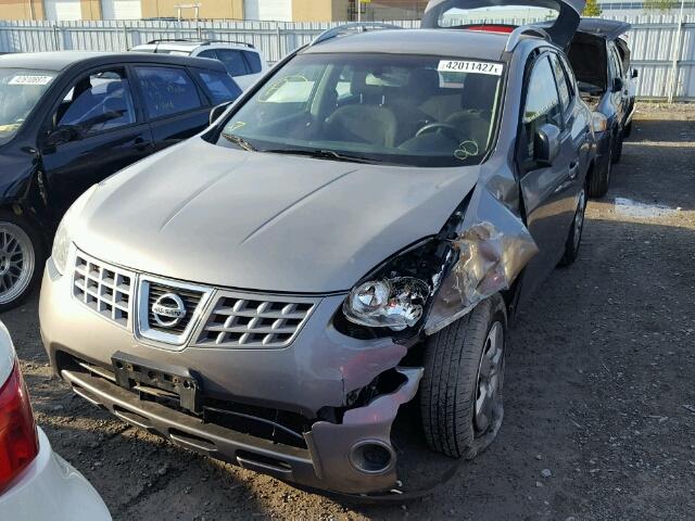 JN8AS58V38W147423 - 2008 NISSAN ROGUE S GRAY photo 2