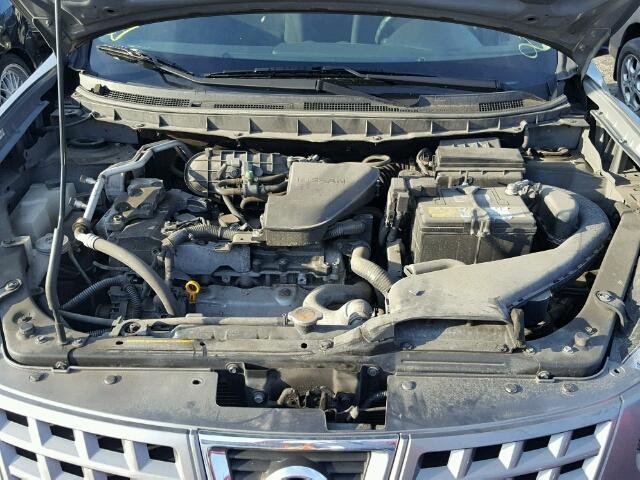 JN8AS58V38W147423 - 2008 NISSAN ROGUE S GRAY photo 7