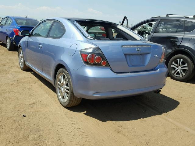JTKDE167780226067 - 2008 TOYOTA SCION TC 蓝色 照片 3
