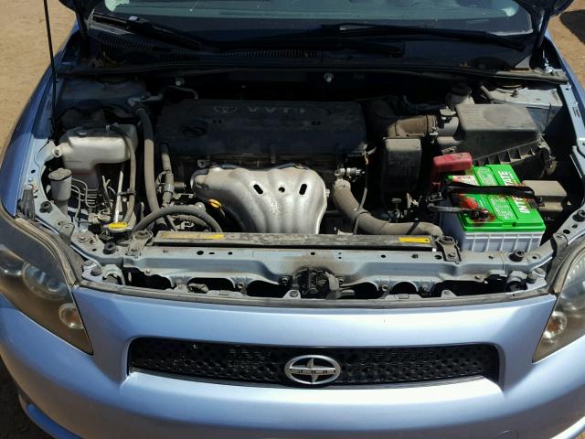 JTKDE167780226067 - 2008 TOYOTA SCION TC 蓝色 照片 7