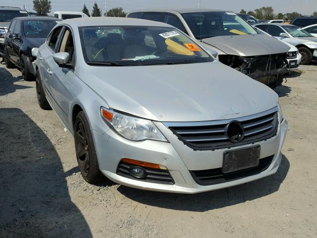 WVWHP7AN6BE715596 - 2011 VOLKSWAGEN CC LUXURY SILVER photo 1